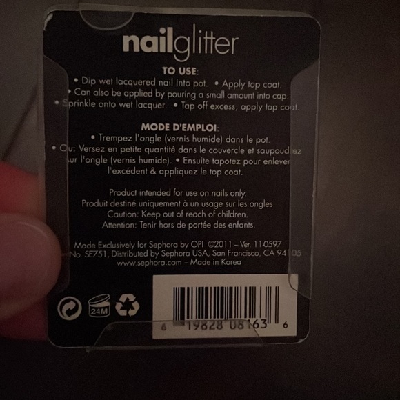 Sephora Nail glitter - Picture 2 of 2